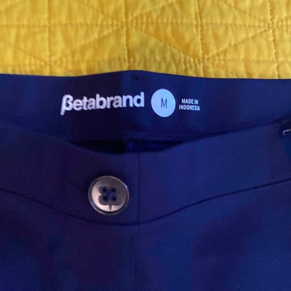 Navy Betabrand Pants - Picture 2 of 6